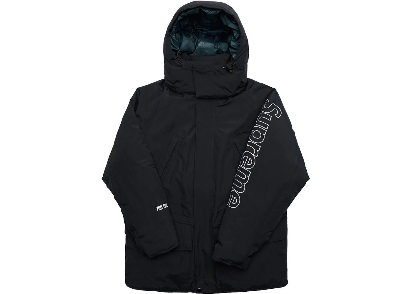 Supreme 700-Fill Down Taped Seam Parka Black