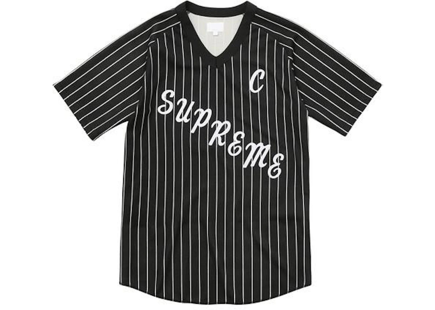 Supreme AD Baseball Jersey Black