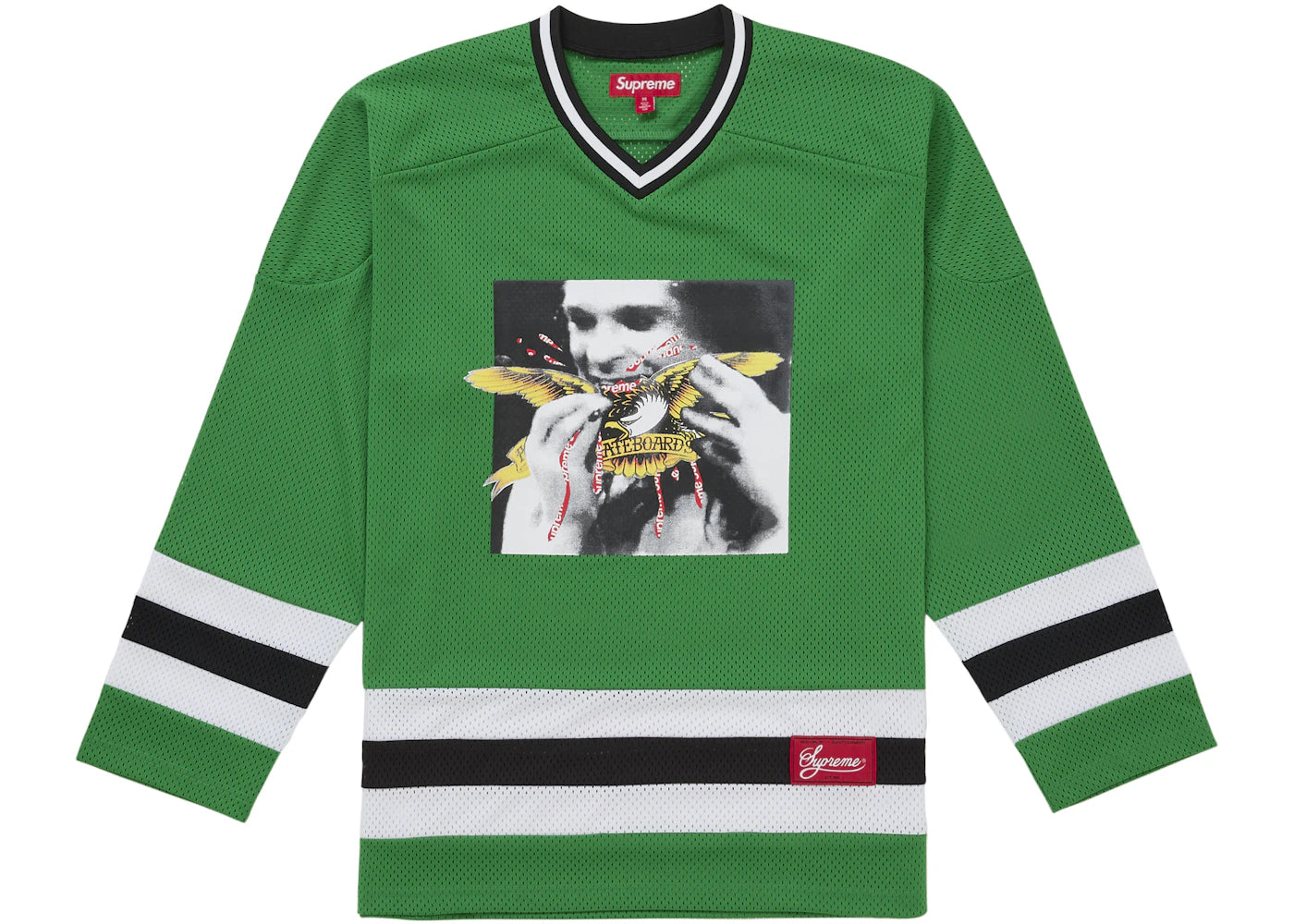 Supreme ANTIHERO Ozzy Hockey Jersey Green