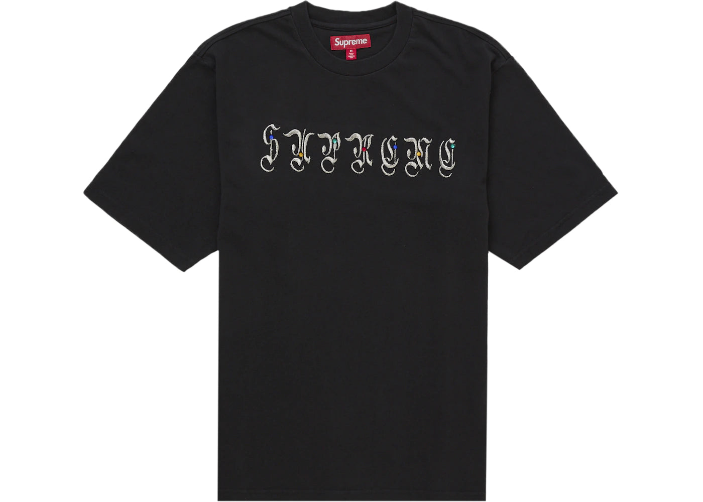 Supreme AOI Gems S/S Top Black