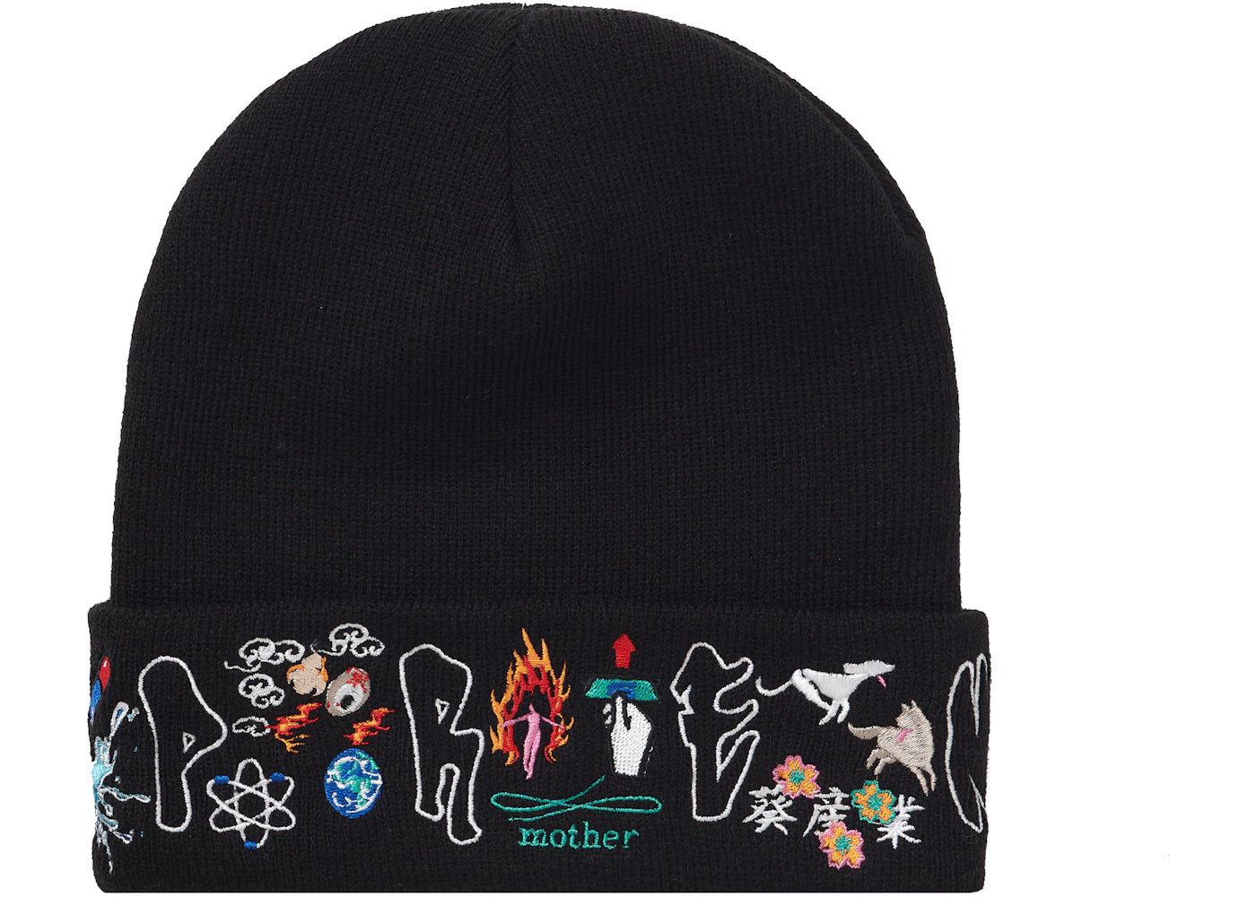 Supreme AOI Icons Beanie Black