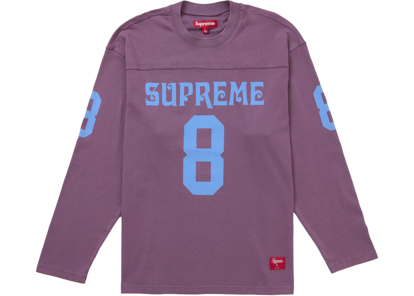 Supreme Affiliated L/S Football Top Dusty Purple