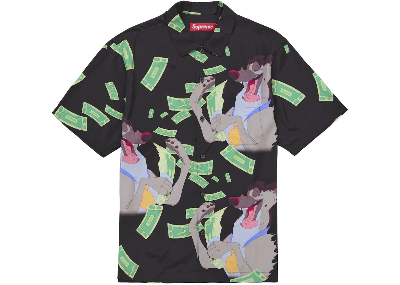 Supreme All Dogs Go To Heaven S/S Shirt Black