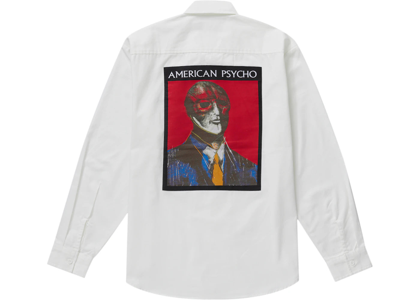 Supreme American Psycho Work Shirt White