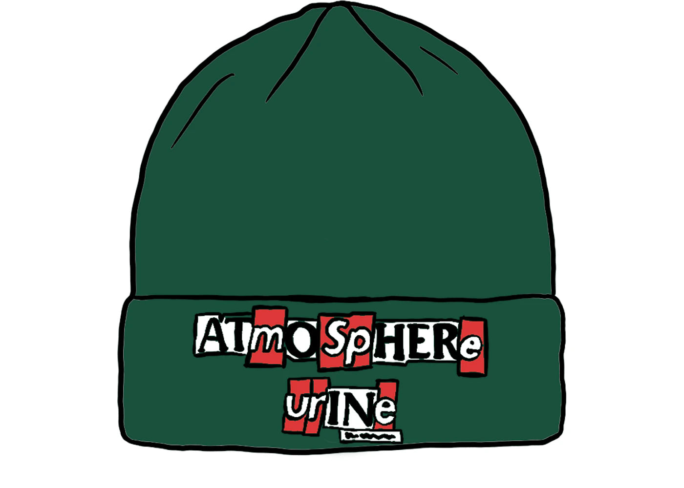 Supreme Antihero Beanie Dark Green