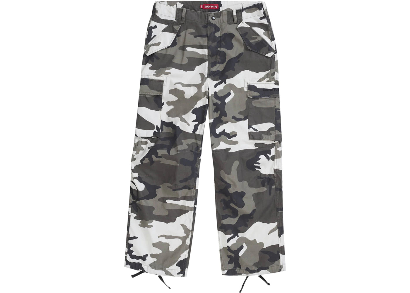 Supreme Aphex Twin Alpha Industries Cargo Pant Snow Camo