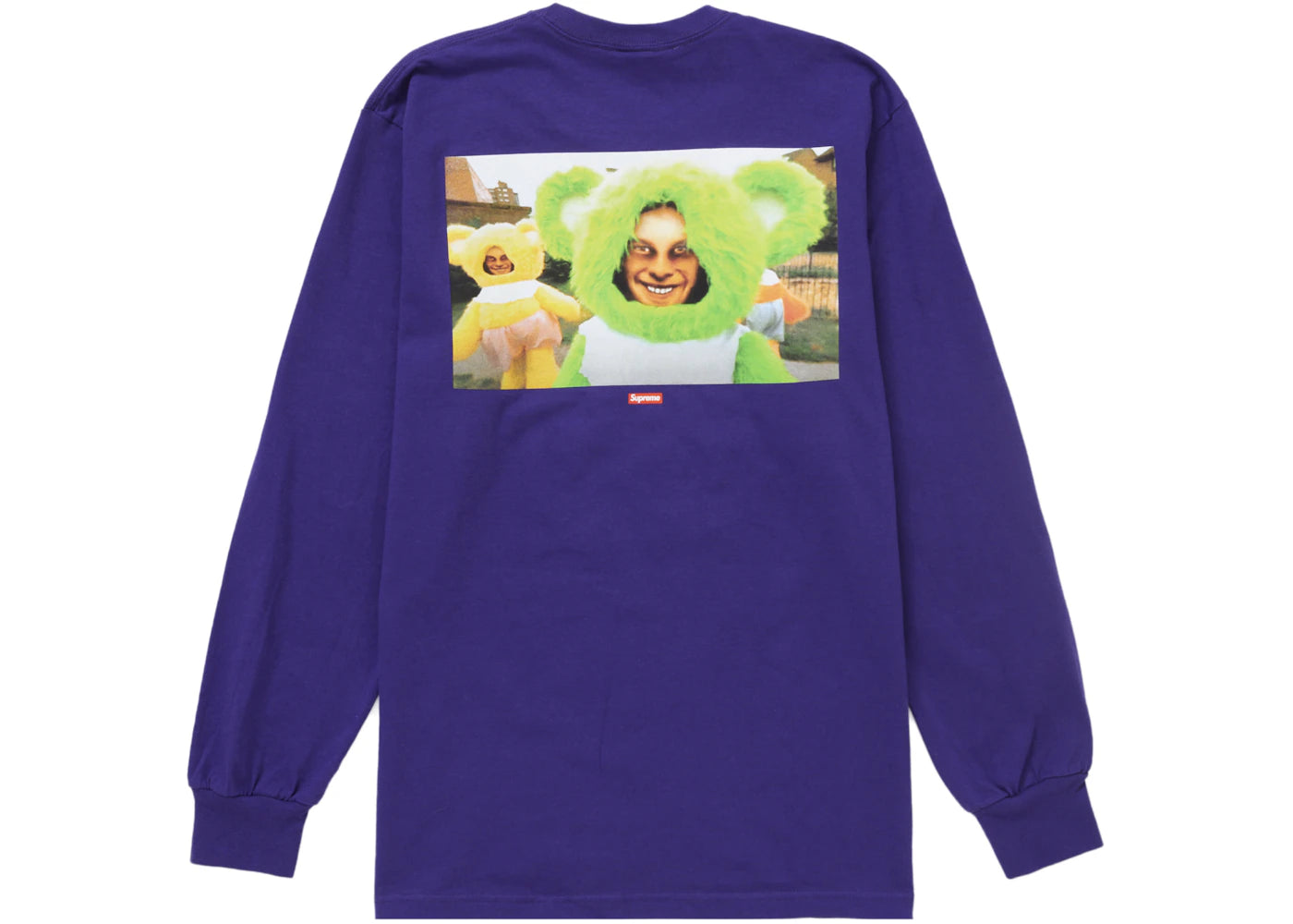 Supreme Aphex Twin Donkey Rhubarb L/S Tee Purple