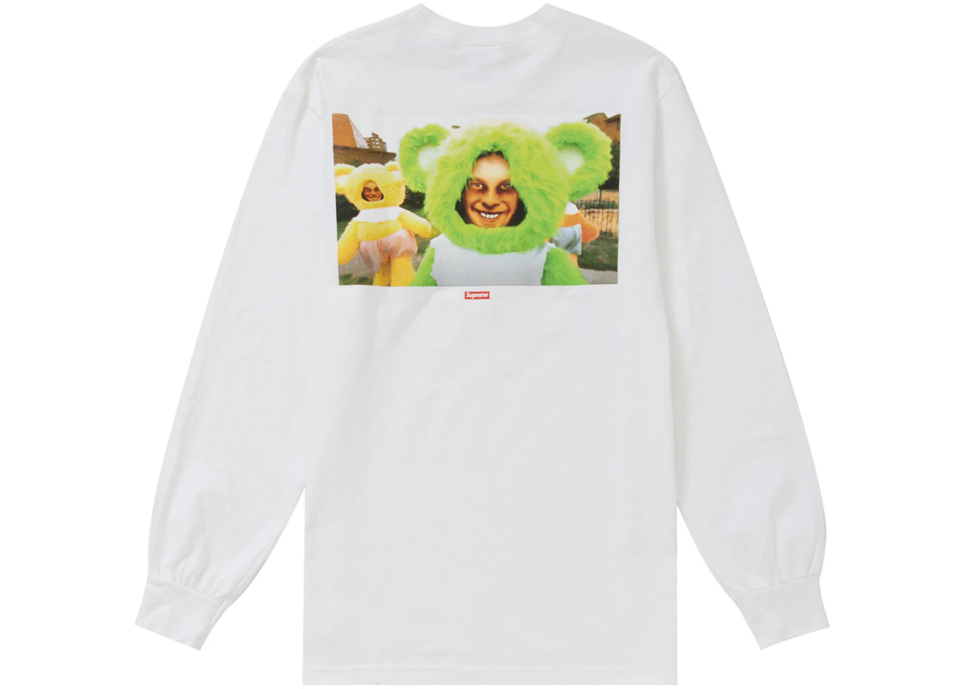 Supreme Aphex Twin Donkey Rhubarb L/S Tee White