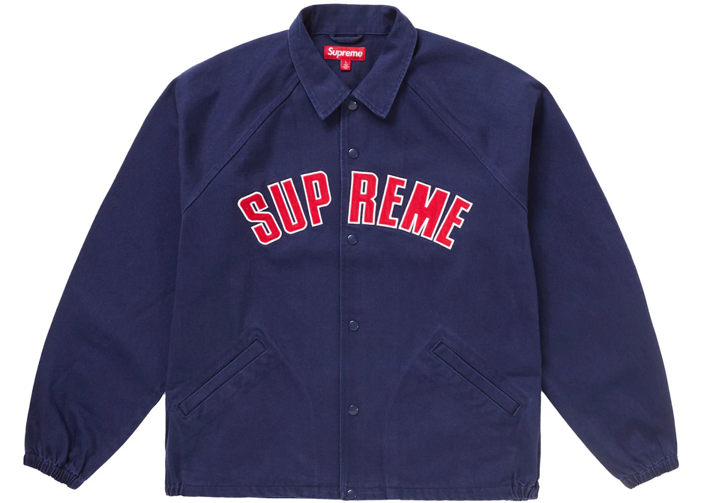 Supreme Arc Denim Coaches Jacket Navy