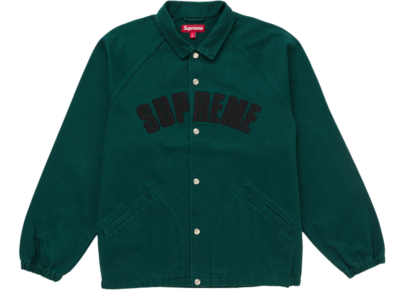 Supreme Arc Denim Coaches Jacket (SS25) Green