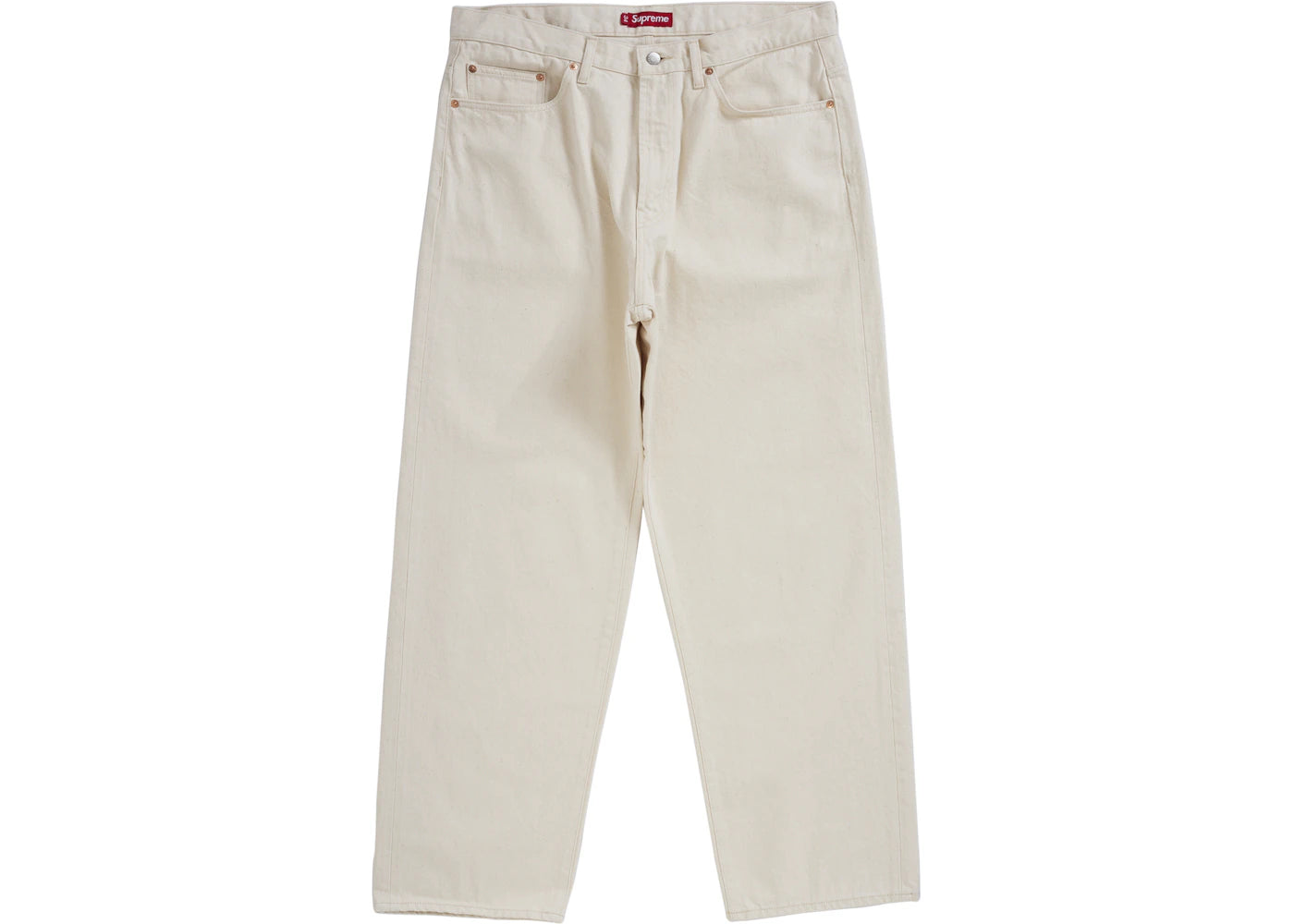Supreme Baggy Selvedge Jean (FW25) Natural