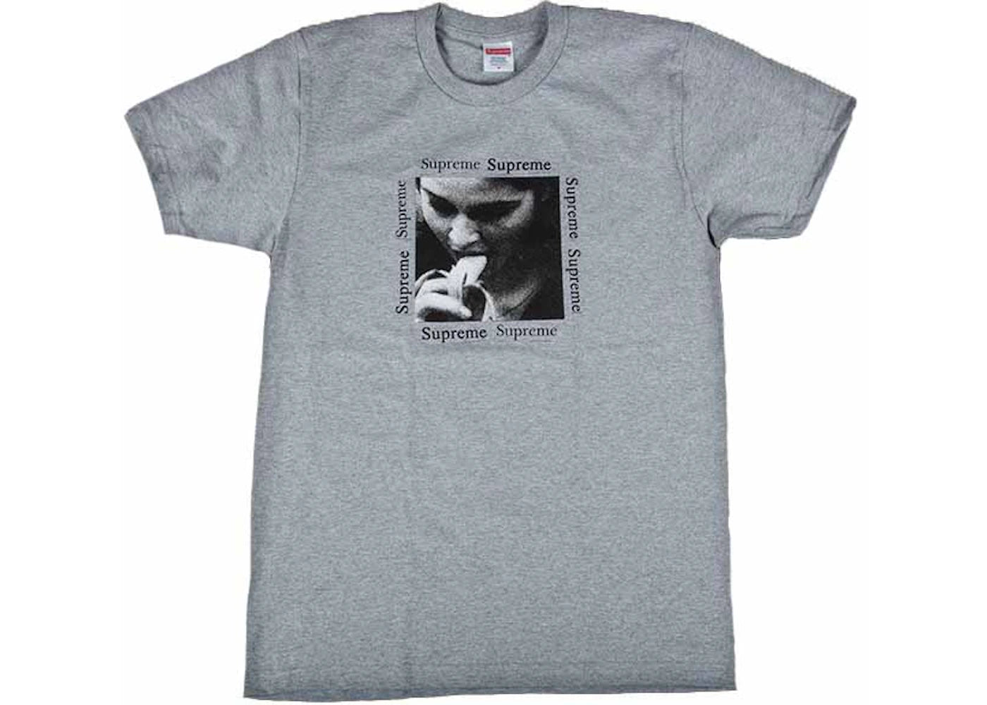 Supreme Banana Tee Heather Grey