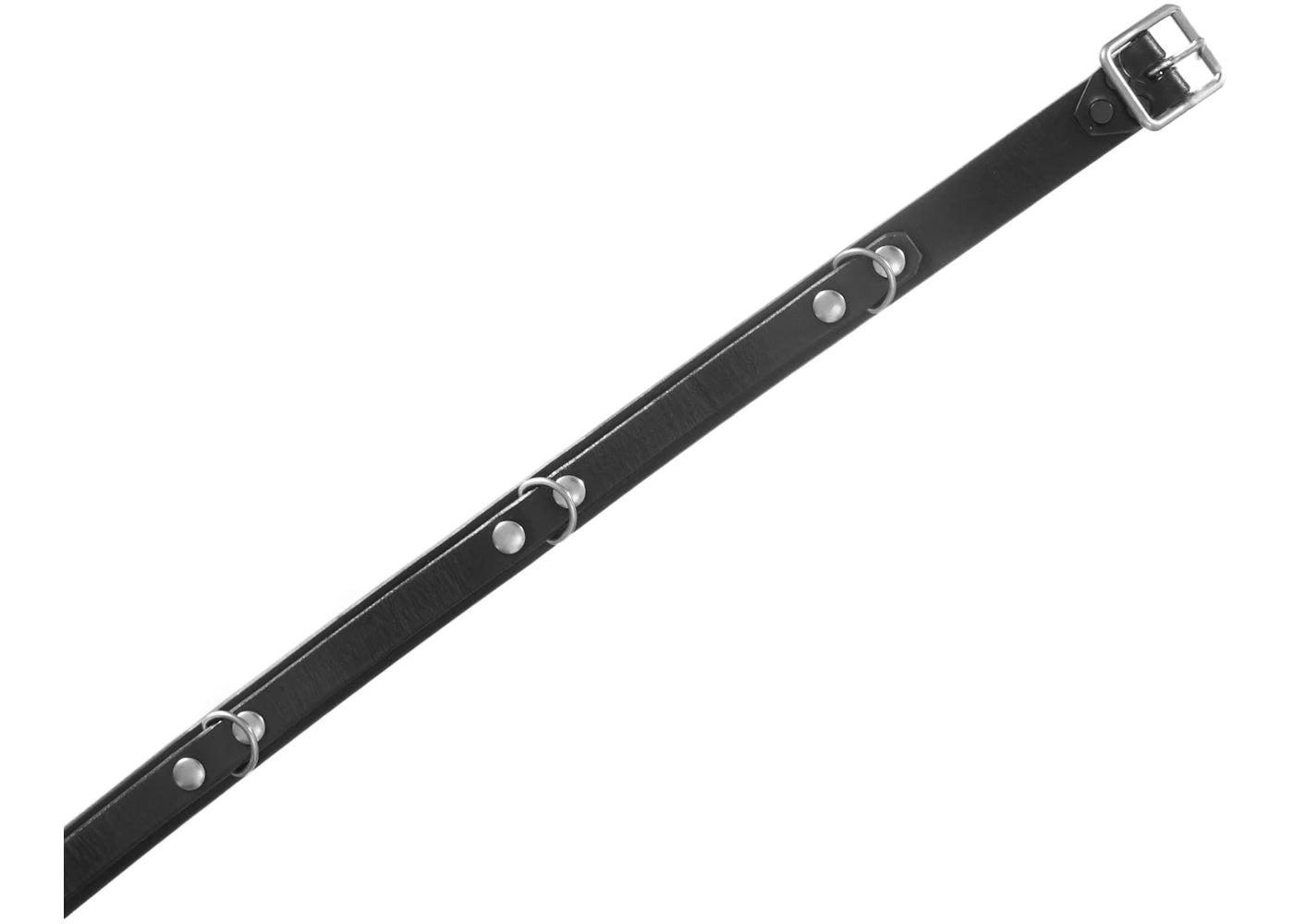 Supreme Blackmeans Concho Leather Belt Black