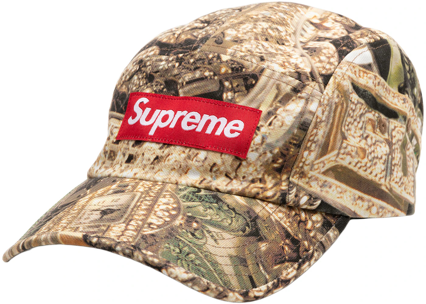Supreme Bling Camp Cap Green