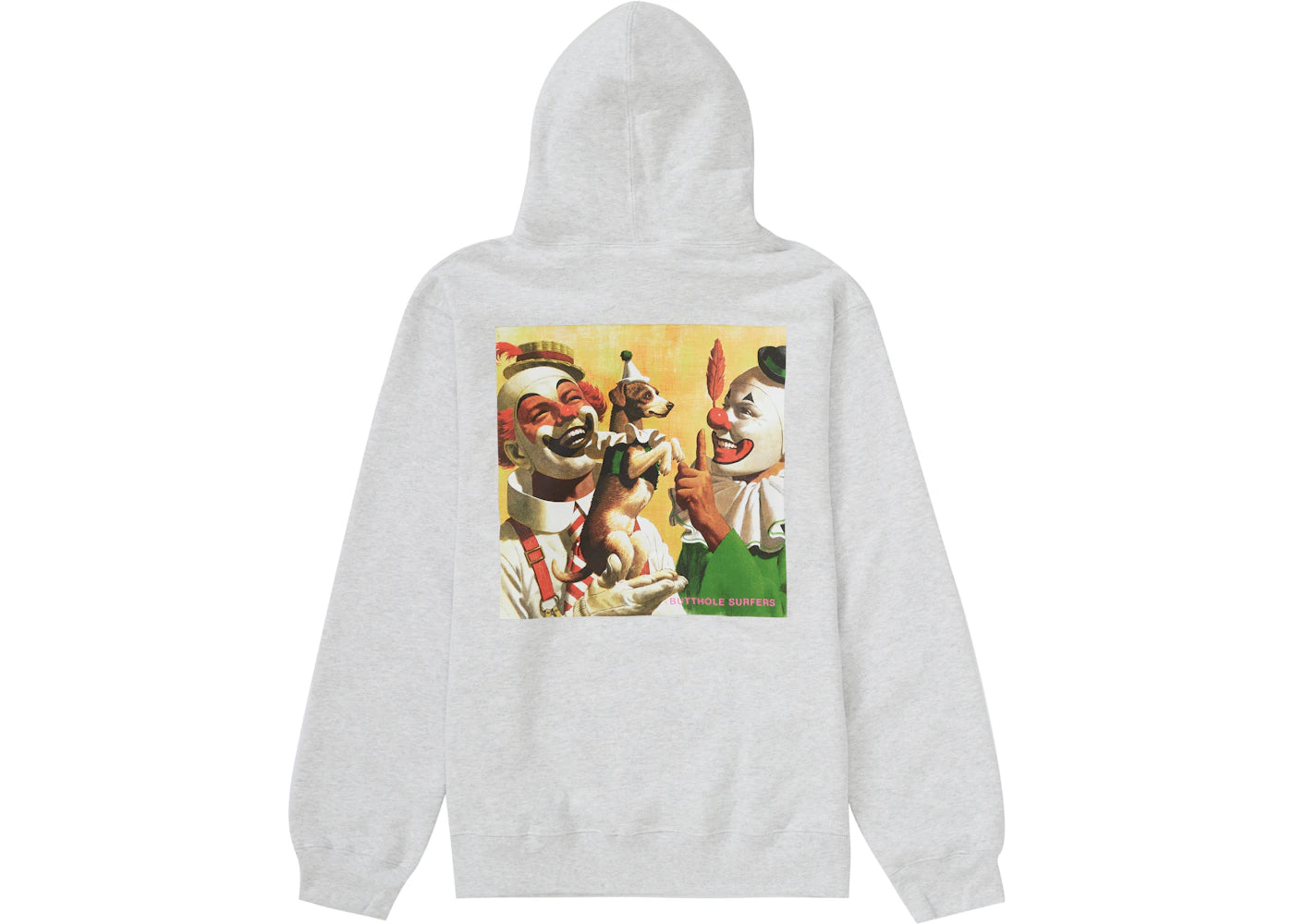 Supreme Butthole Surfers Hooded Sweatshirt Ash Grey