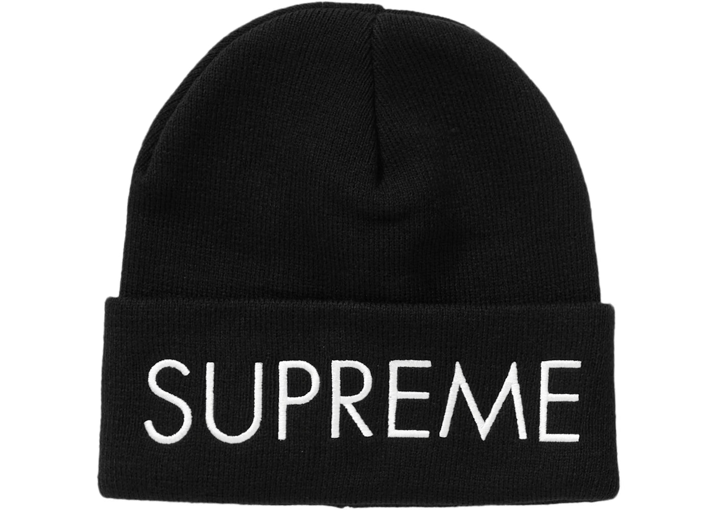 Supreme Capital Beanie Black