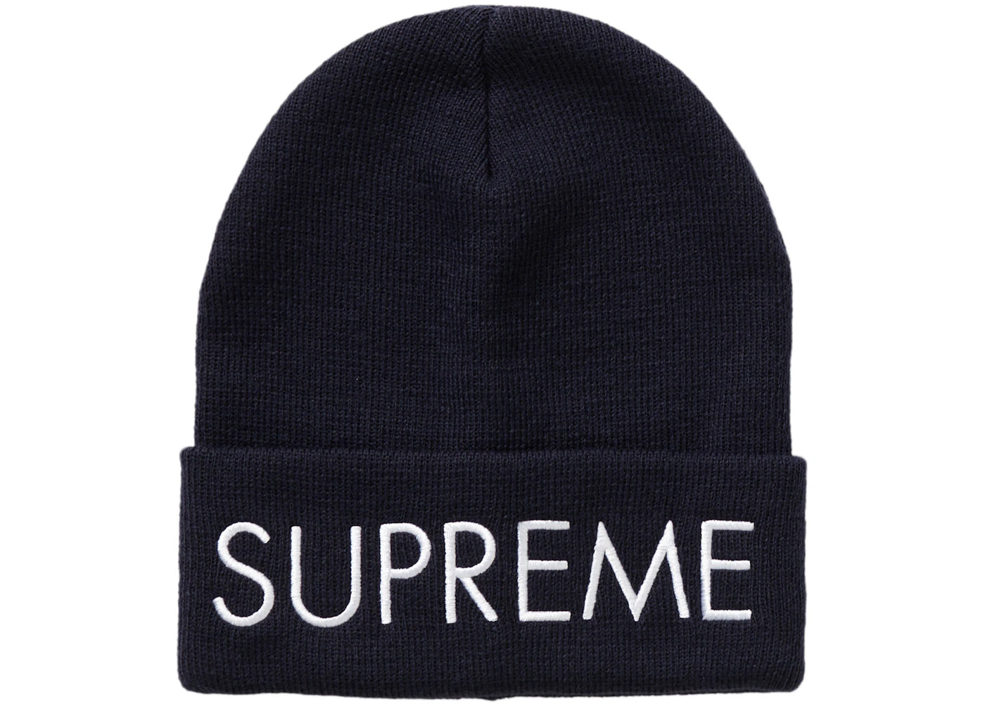 Supreme Capital Beanie Navy