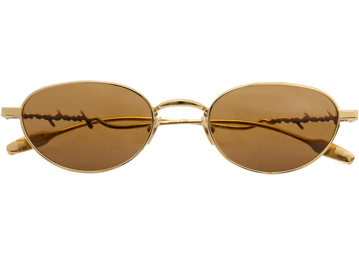 Supreme Capital Sunglasses Gold