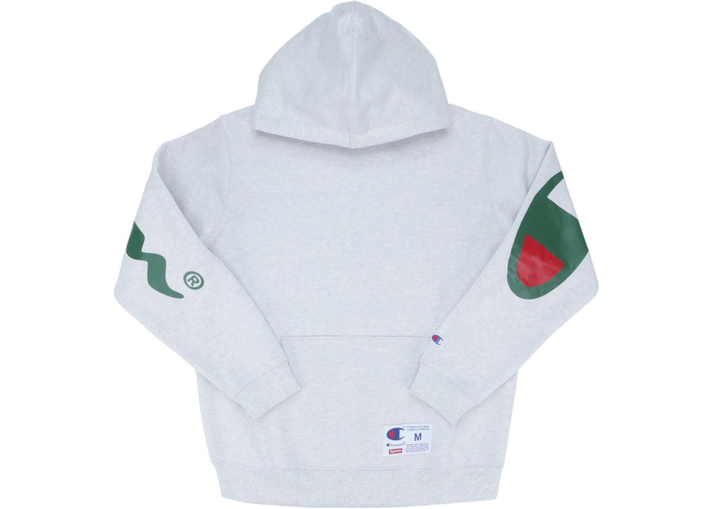 Supreme Champion Hooded Sweatshirt (SS18) Ash Grey