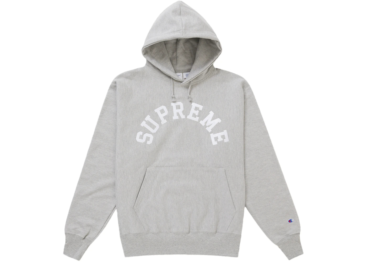 Supreme Champion Hooded Sweatshirt (SS25) Heather Grey