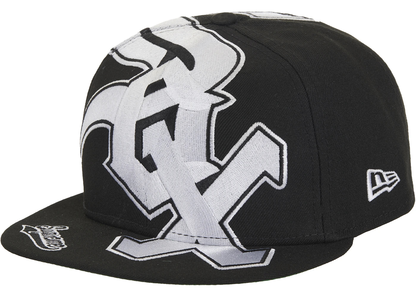 Supreme Chicago White Sox Adjustable New Era Cap Black