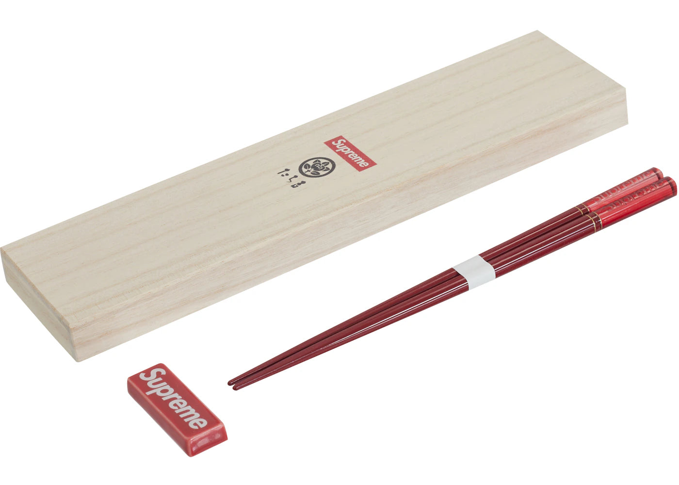 Supreme Chopstick Set Red