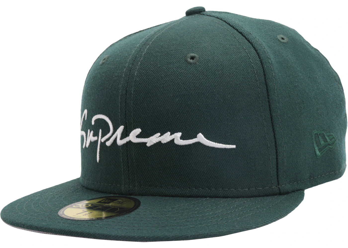 Supreme Classic Script New Era Cap Green
