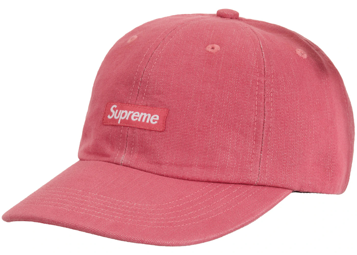 Supreme Cordura Denim Small Box 6-Panel Pink