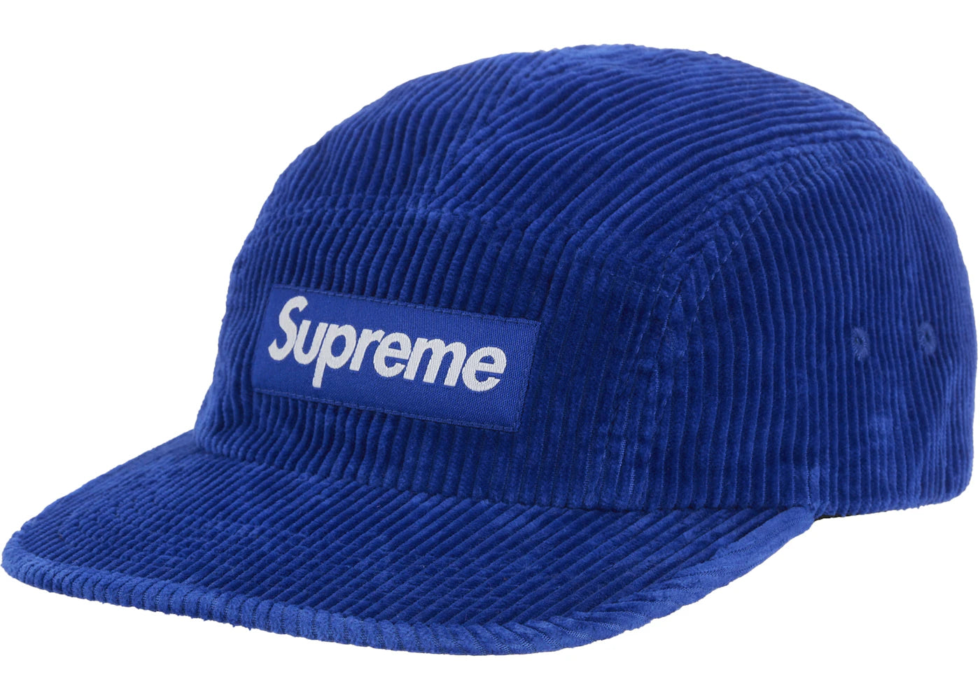 Supreme Corduroy Camp Cap (FW25) Blue