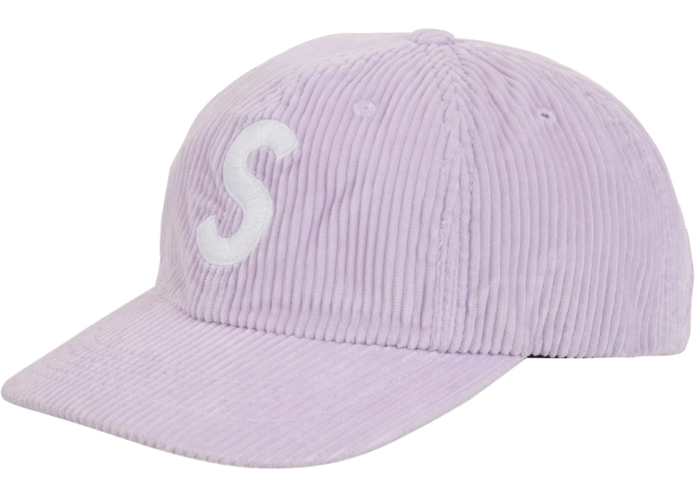 Supreme Corduroy S Logo 6 Panel (FW24) Light Purple
