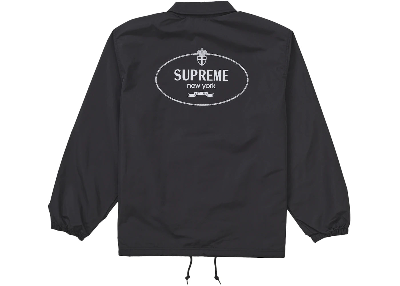 Supreme Crest Coaches Jacket Black