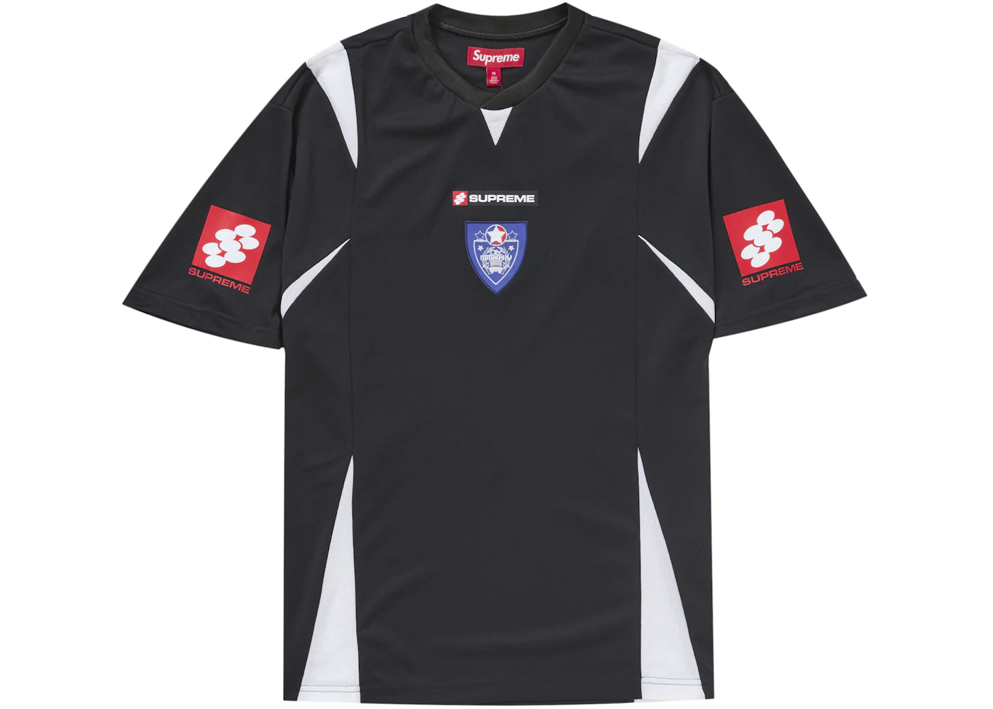 Supreme Crest Soccer Jersey Black