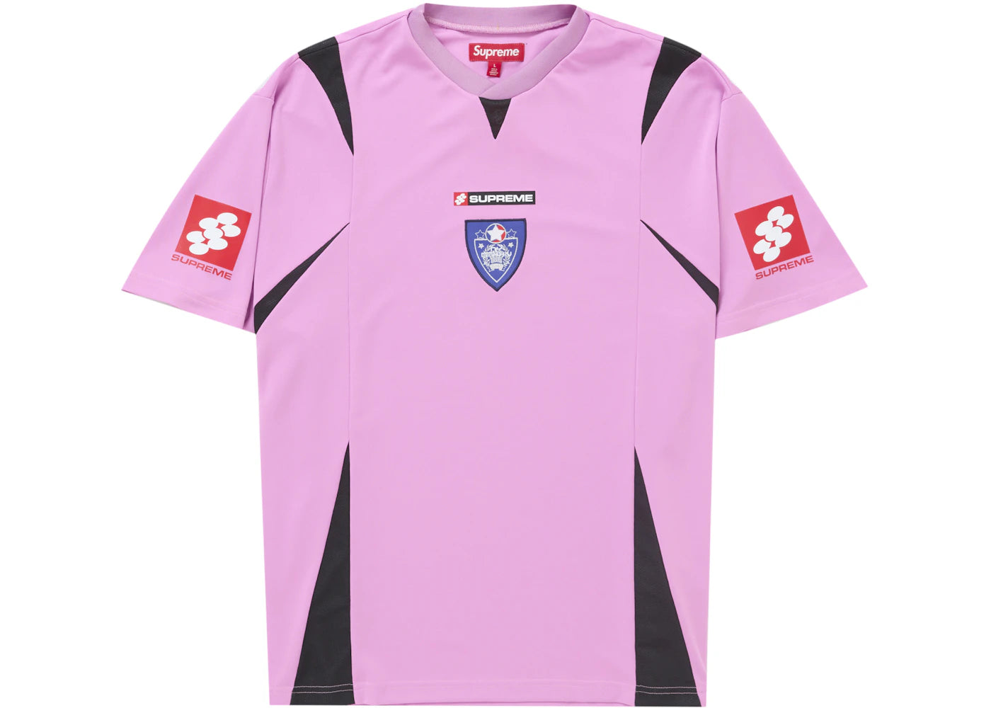 Crest Soccer Jersey Pink