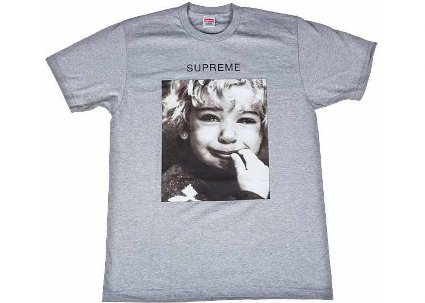 Supreme Crybaby Tee Heather Grey