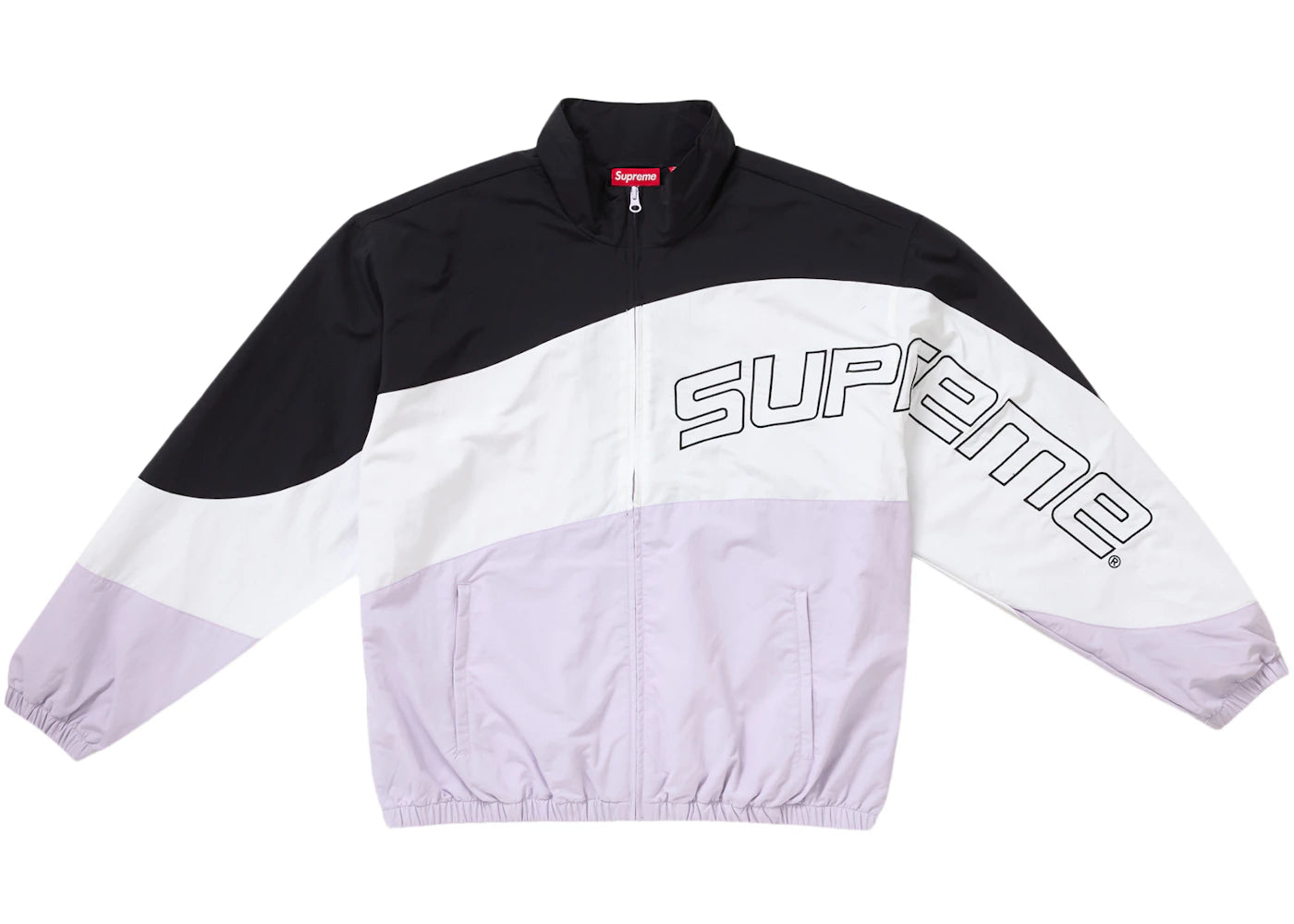 Supreme Curve Track Jacket (SS24) Light Purple