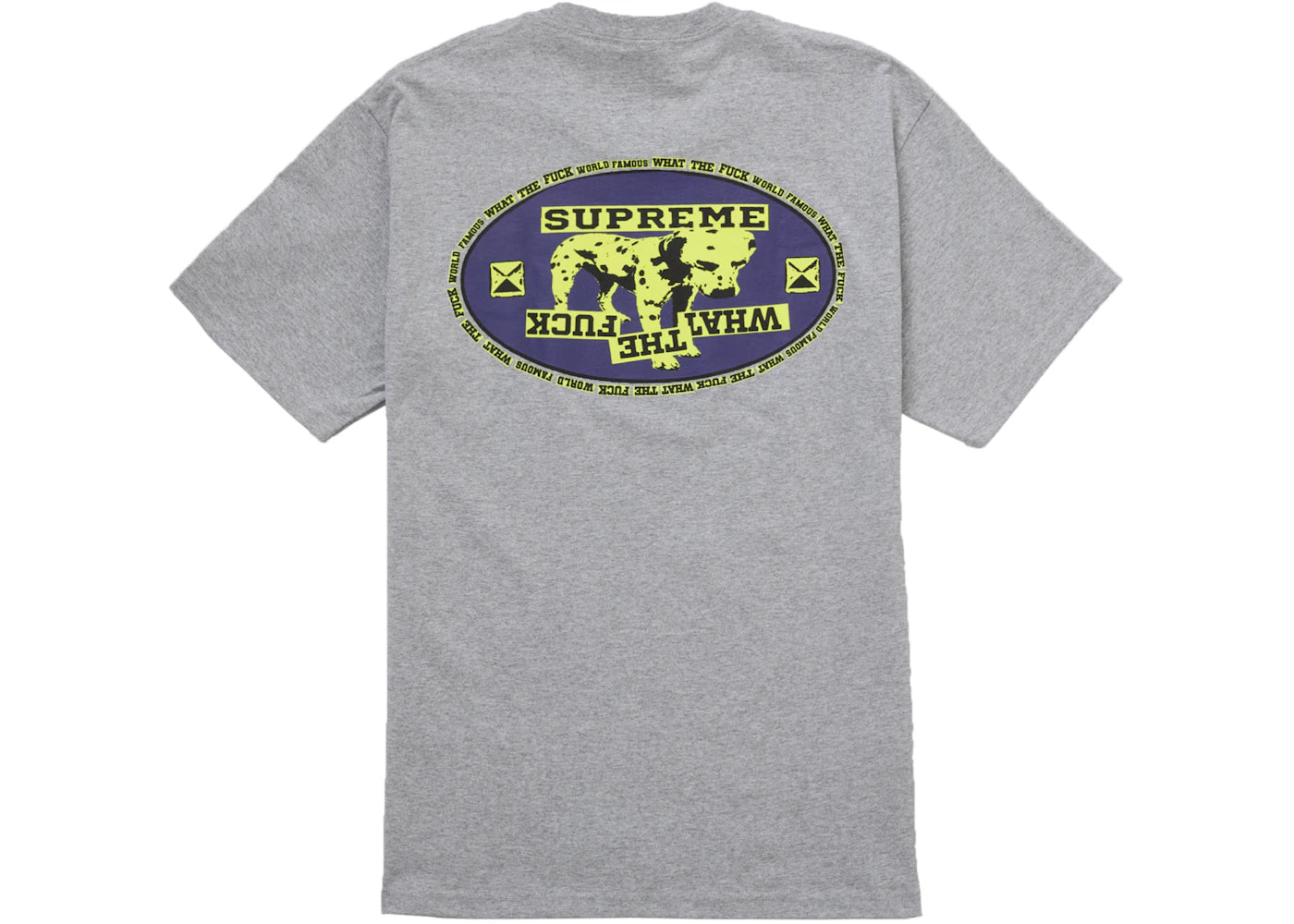 Supreme Dalmatian Tee Heather Grey