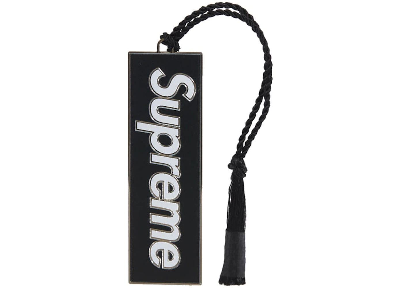 Supreme David Howell & Co. Metal Bookmark Black
