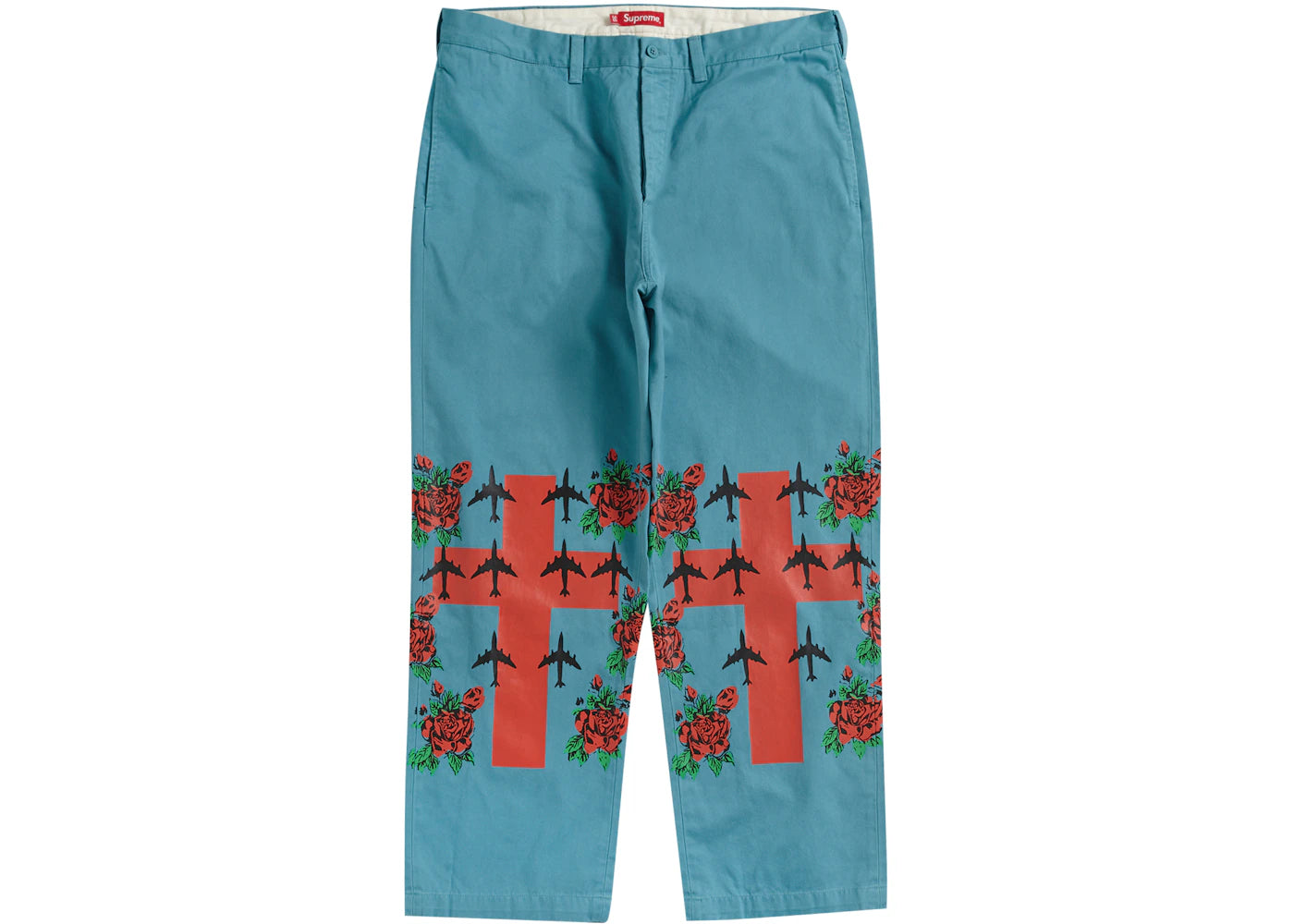 Supreme Destruction of Purity Chino Pant Teal