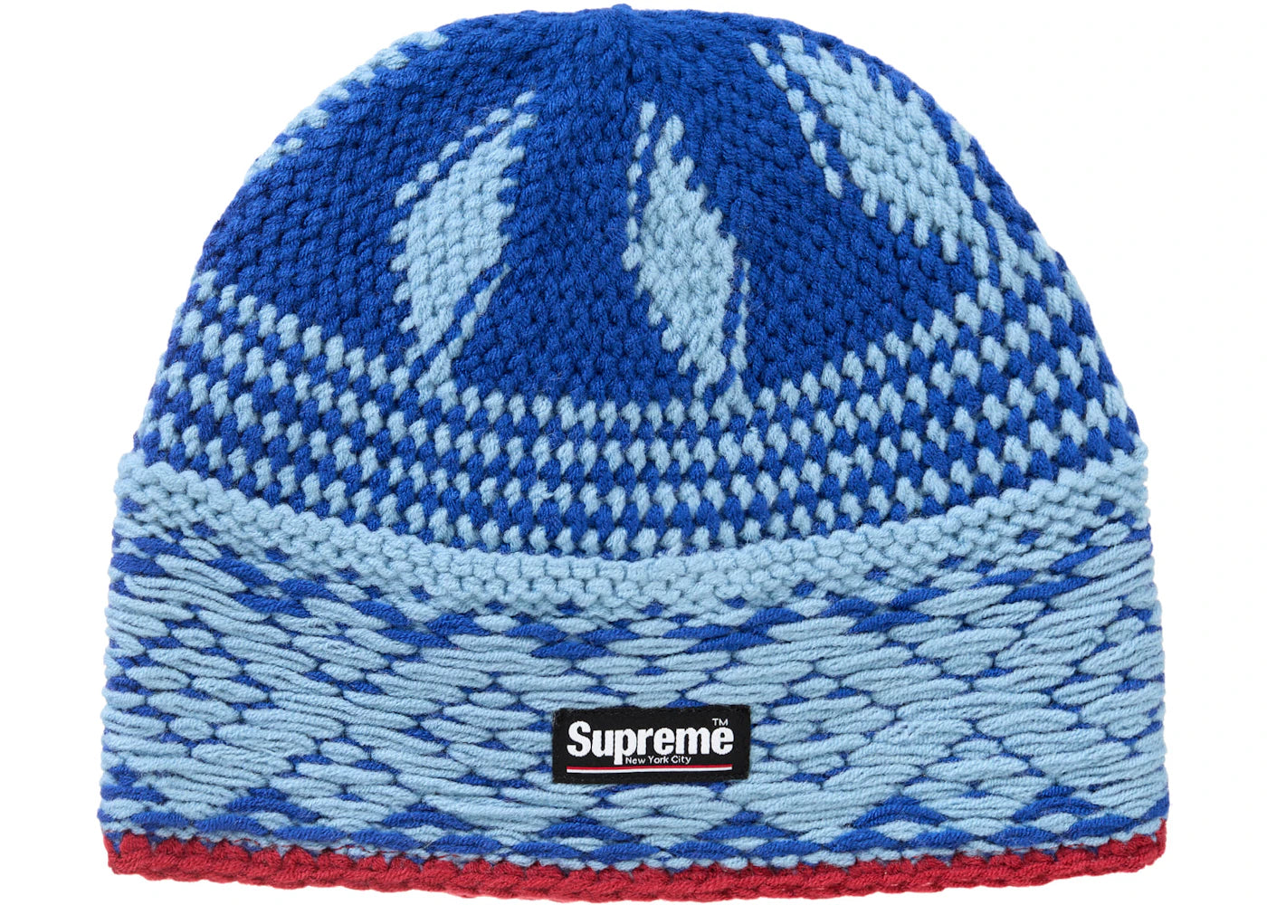 Supreme Diamond Beanie Navy