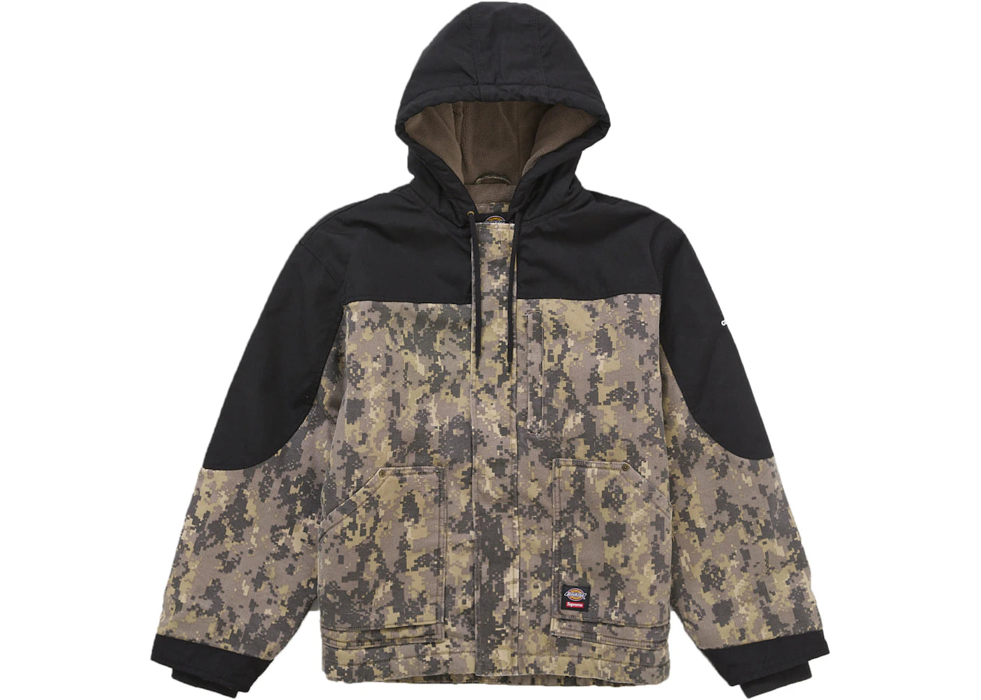 Supreme Dickies Cordura Hooded Work Jacket Digital Camo