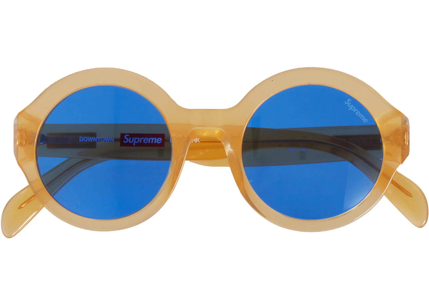 Supreme Downtown Sunglasses Gold