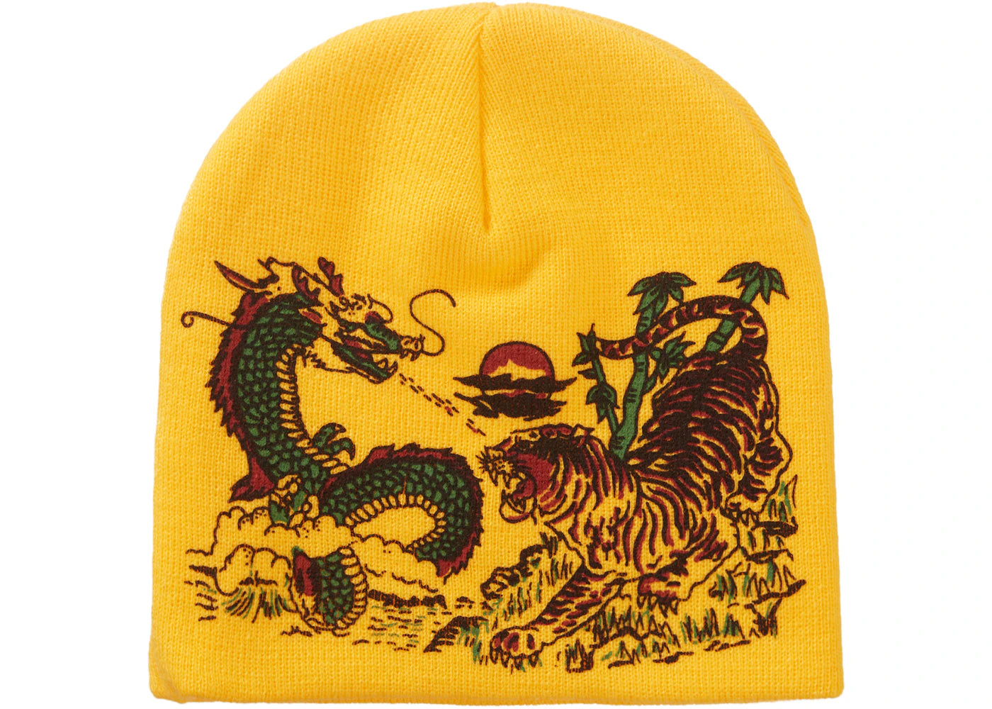 Supreme Dragon Beanie Yellow