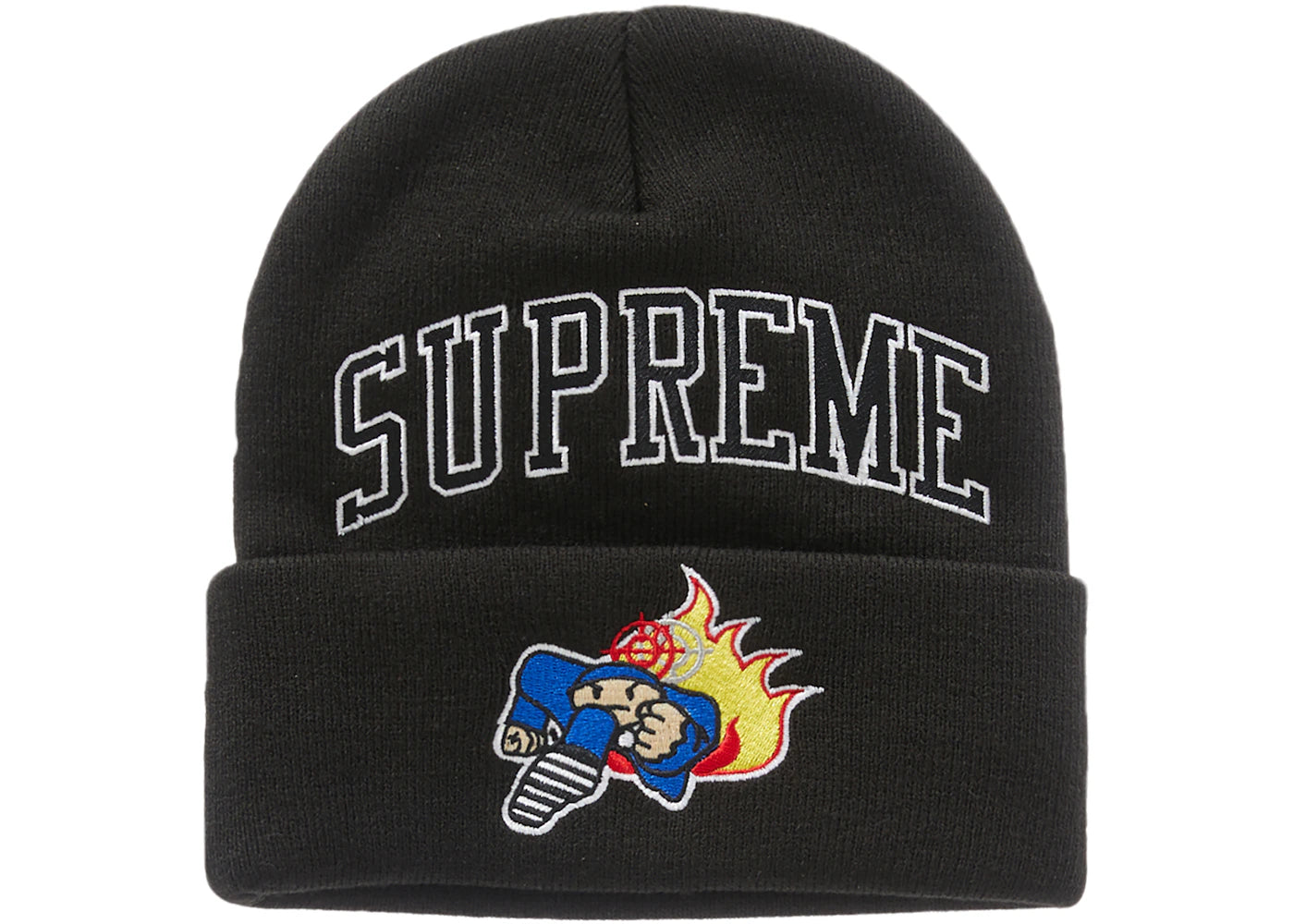 Supreme Duck Down Records Beanie Black