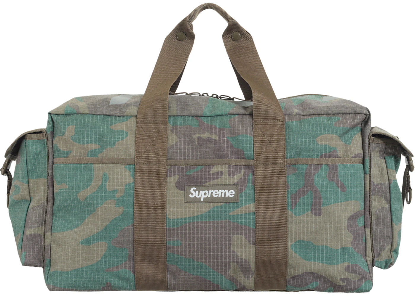 Supreme Duffle Bag (SS24) Woodland Camo