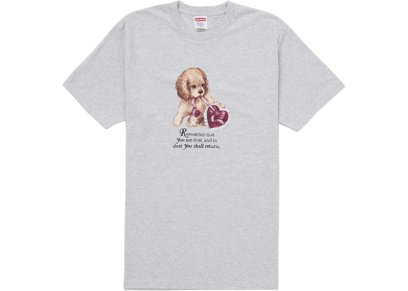 Supreme Dust Tee Ash Grey