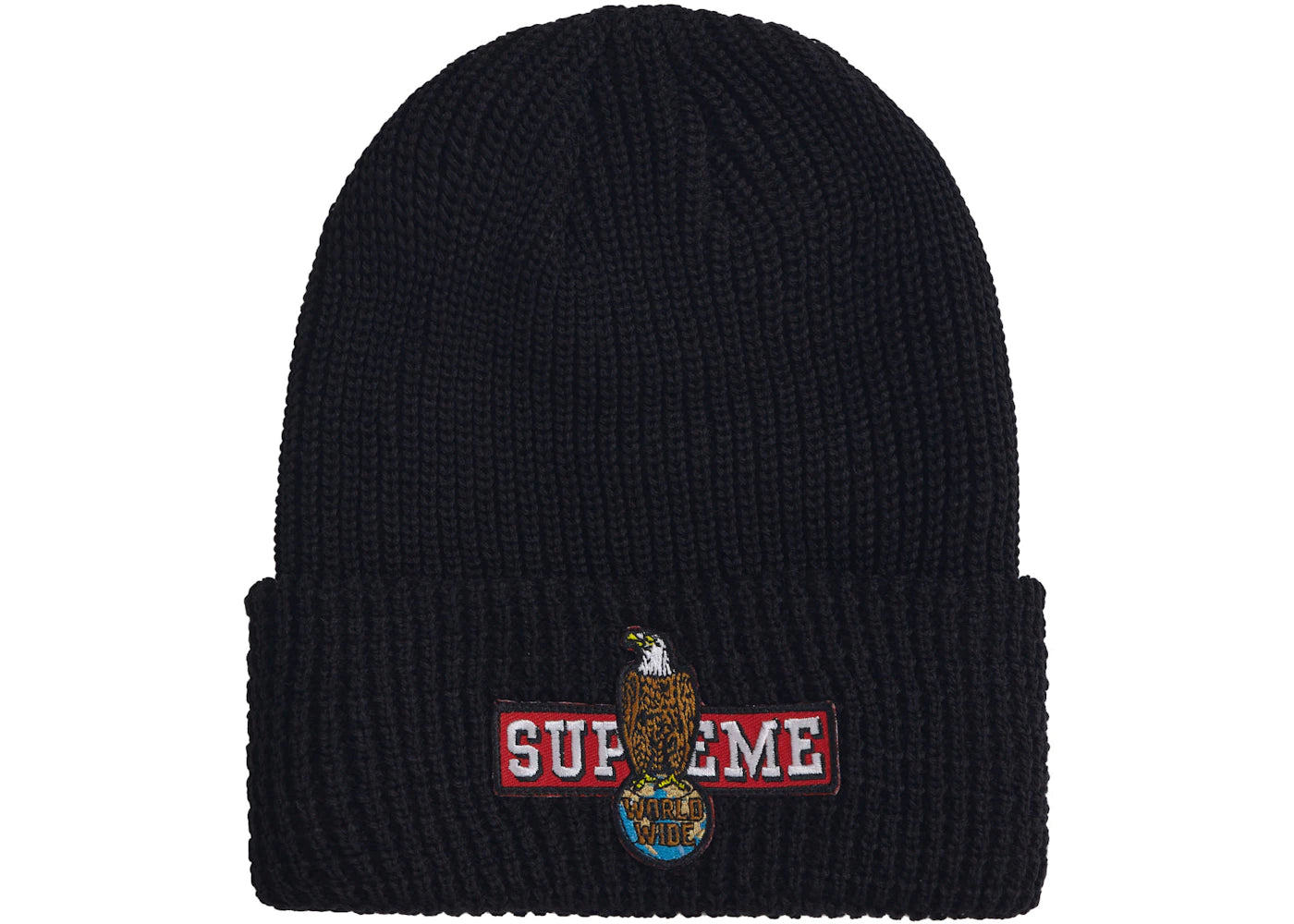Supreme Eagle Beanie Black