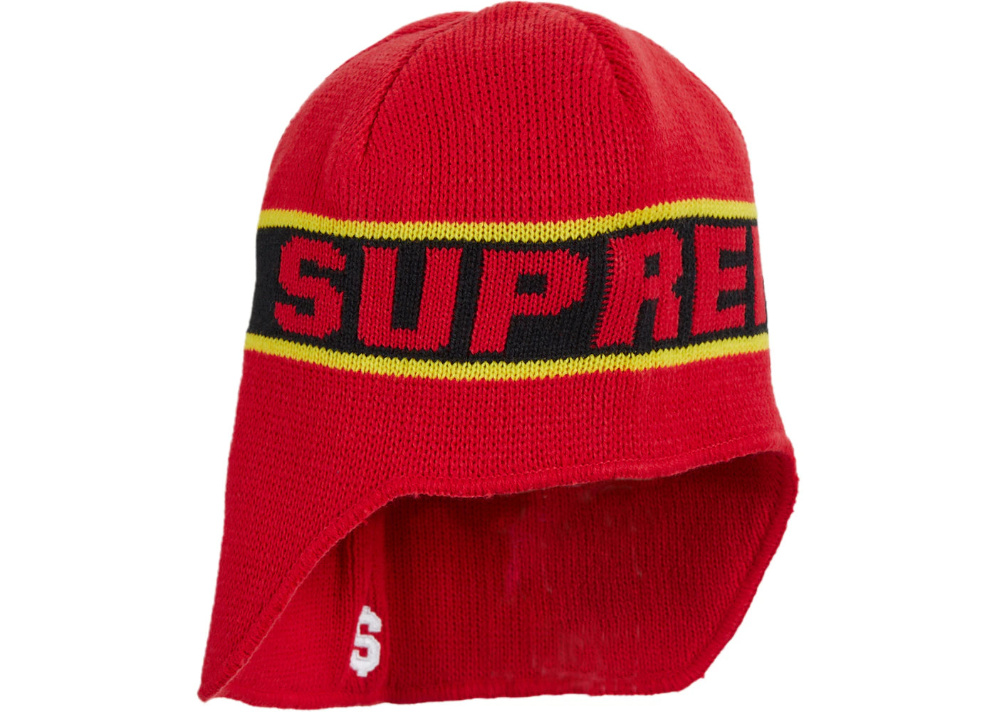 Supreme Earflap Beanie Red