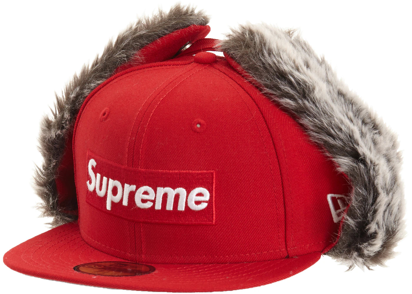 Supreme Earflap New Era Red
