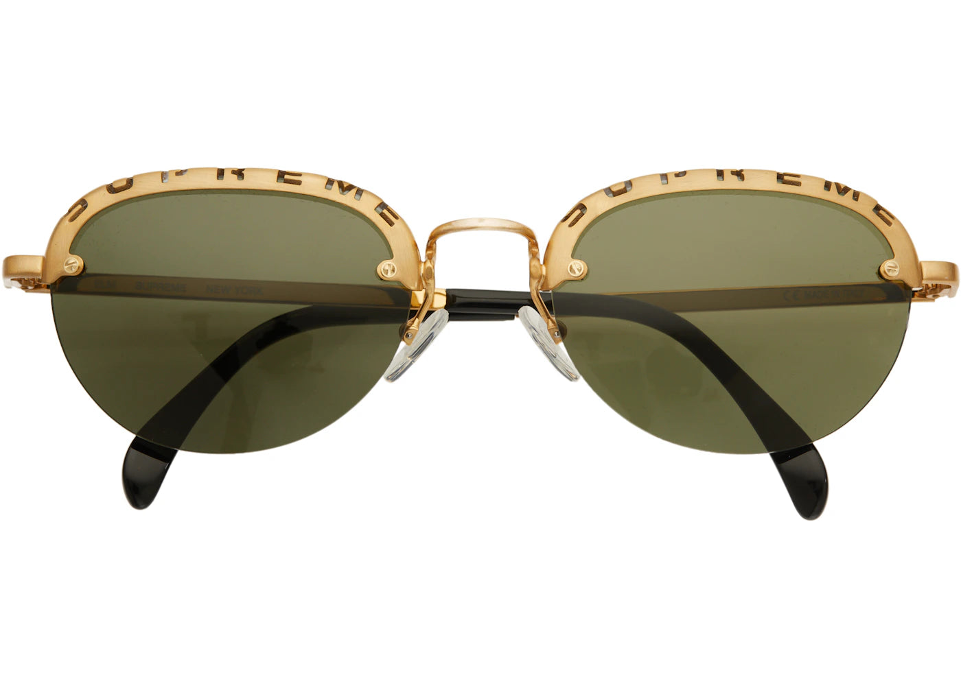 Supreme Elm Sunglasses Gold