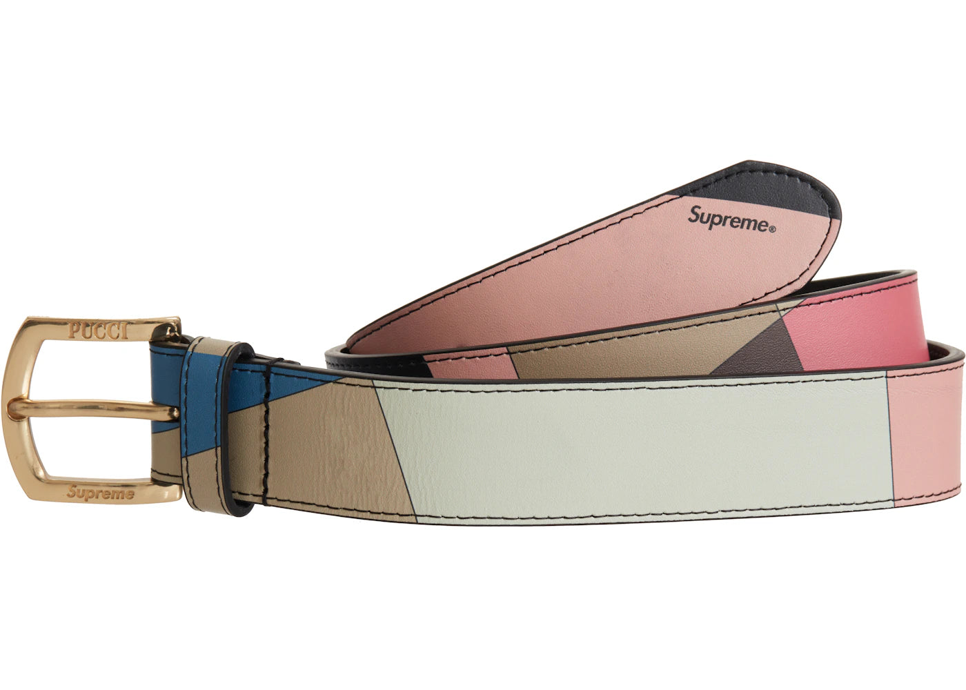 Supreme Emilio Pucci Belt Dusty Pink
